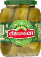 Wholes Kosher Dill Pickles
