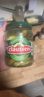 Claussen Kosher Dill Chips, 20 Fl Oz