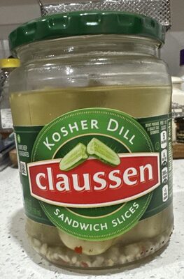 Sandwich Slices Kosher Dill Pickles