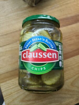 Sweet Bread 'N Butter Chips Pickles