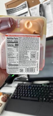 Lunchables Spicy Nachos with Chili Lime Flavored Tortilla Chips, Cheese Dip & Salsa, 4.4 oz Tray