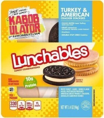 Turkey & American Cracker Stacker Lunch Combinations