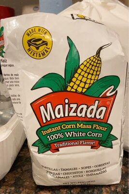 Traditional Flavor 100% White Corn Flour, Traditional