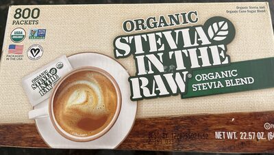 Organic Stevia And Cane Sugar Blend Packets