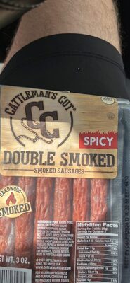 Spicy Double Smoked Sausages