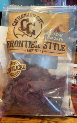 Classic Smoked Frontier Style Beef Jerky, Classic Smoked
