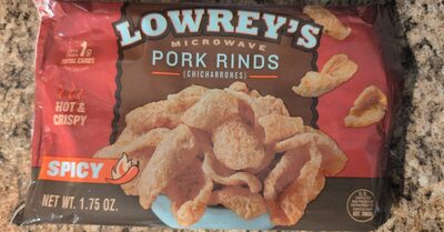 Microwave Pork Rinds, Hot & Spicy