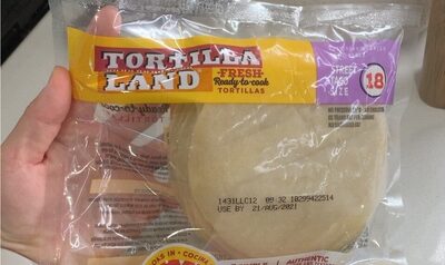 Flour Small Fresh Uncooked Tortillas, Flour