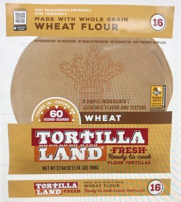 Wheat Flour Tortillas, Wheat