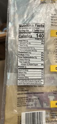 Flour Soft Taco Size Tortillas, Flour