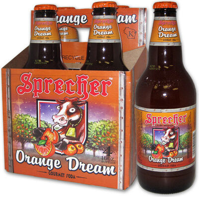 Sprecher, Gourmet Soda, Orange Dream, Orange Dream