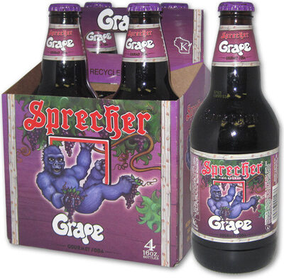 Sprecher, Gourmet Soda, Grape, Grape