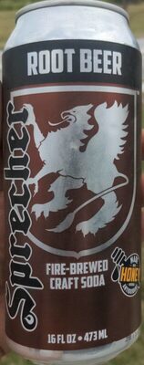 Root Beer Fire-Brewed Craft Soda, Root Beer
