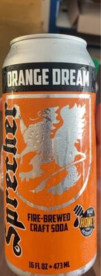 Orange Dream Fire-Brewed Craft Soda, Orange Dream