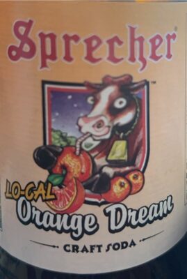 Orange Dream Lo-Cal Craft Soda, Orange Dream