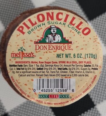 Piloncillo Brown Sugar Cone, Piloncillo