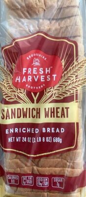 Sandwich Wheat Enriched Bread, Sandwich Wheat