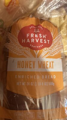 Honey Wheat Enriched Bread, Honey Wheat