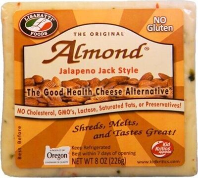 Jalapeno Jack Style  Cheese Alternative