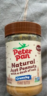 Crunchy No Added Sugar Natural Peanut Butter, Crunchy