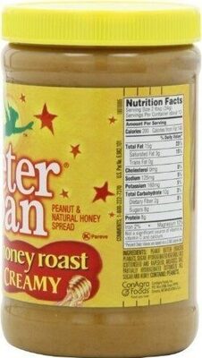 Peter Pan Creamy Honey Roast Peanut Spread, 28 oz, 28 OZ