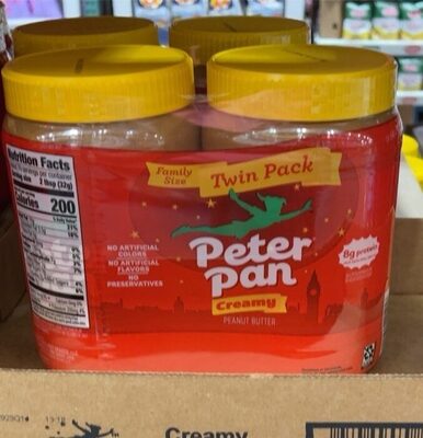 PETER PAN Peanut Butter Twin Pack, 80 OZ