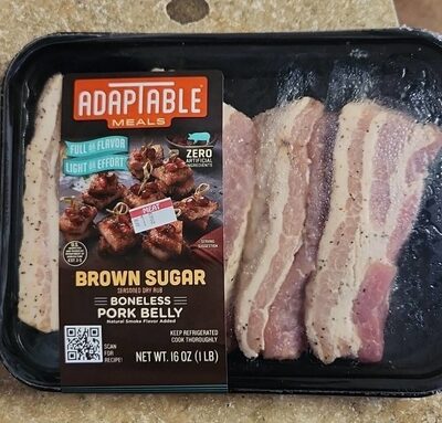 Brown Sugar Boneless Pork Belly, Brown Sugar