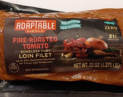 Fire-Roasted Tomato Boneless Pork Loin Filet, Fire-Roasted Tomato