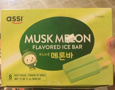 Premium Ice Bar, Musk Melon
