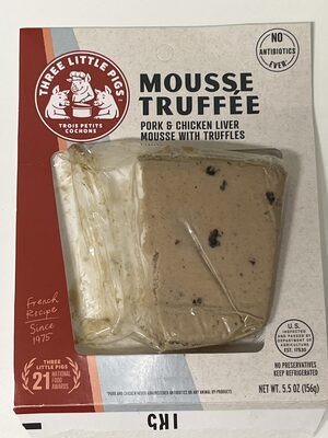 Three Little Pigs Mousse Truffe, 5.5 Oz
