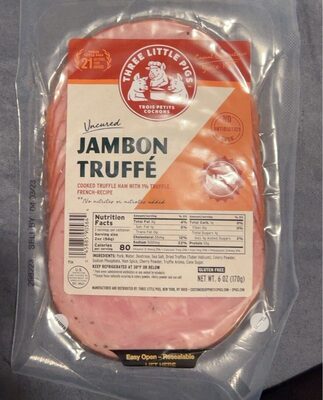 Uncured Jambon Truffle, Uncured Jambon