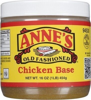 Old Fashioned Chicken Base, Old Fashioned