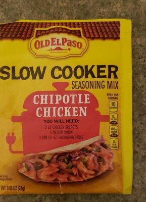 Old El Paso Chipotle Chicken Slow Cooker Seasoning Mix
