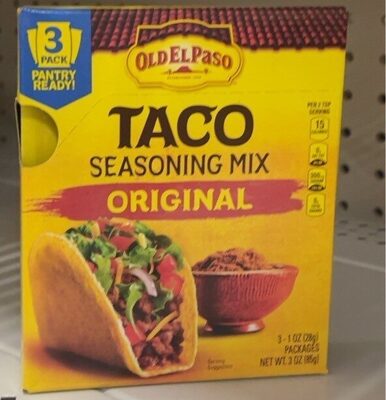Old El Paso Original Taco Seasoning Mix 3 Pack