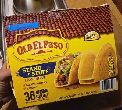 Old El Paso Stand N Stuff Taco Shells 36 Count