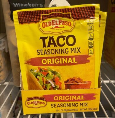 Old El Paso Original Taco Seasoning Mix 10 Pack