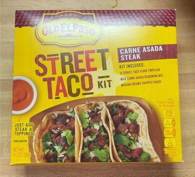 Old El Paso Carne Asada Steak Street Taco Kit