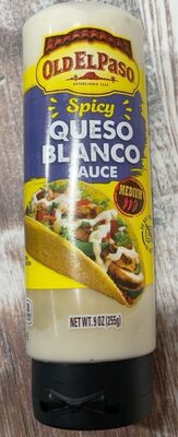 Old El Paso Spicy Queso Blanco Squeeze Sauce