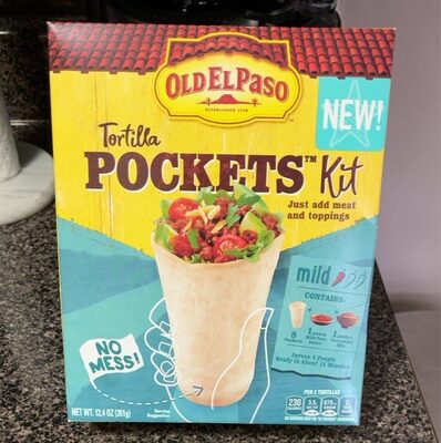 Old El Paso Tortilla Pockets Dinner Kit