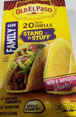 Old El Paso Stand N Stuff Taco Shells 20 Count