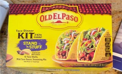 Old El Paso Stand 'N Stuff Taco Dinner Kit