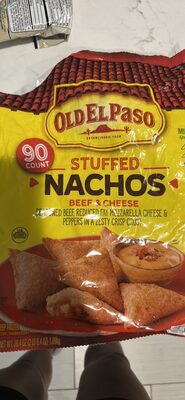 Old El Paso Stuffed Nachos Beef and Cheese 90 Count