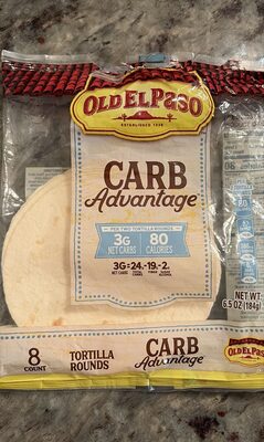 Old El Paso Carb Advantage Tortilla 6IN