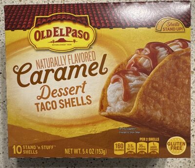 Old El Paso Stand 'N Stuff Caramel Taco Shells 10 Count