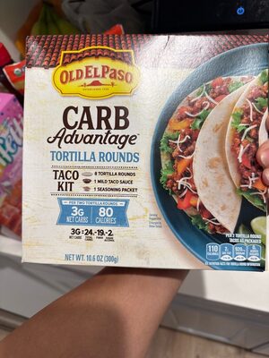 Old El Paso Carb Advantage Soft Tortilla Kit