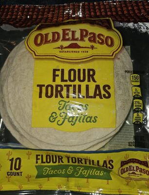 Old El Paso Soft Flour Tortillas for Tacos and Fajitas 10 Count