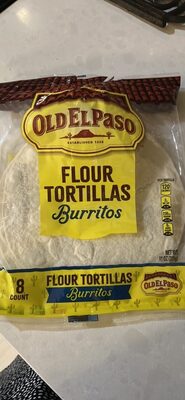 Old El Paso Flour Tortilla Shells for Burritos 8 Count