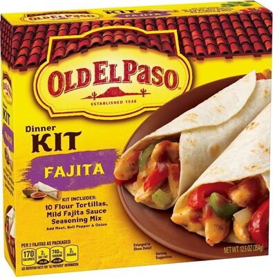 Old El Paso Fajita Dinner Kit
