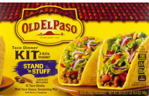 Old El Paso Stand 'N Stuff Taco Dinner Kit 3 Pack