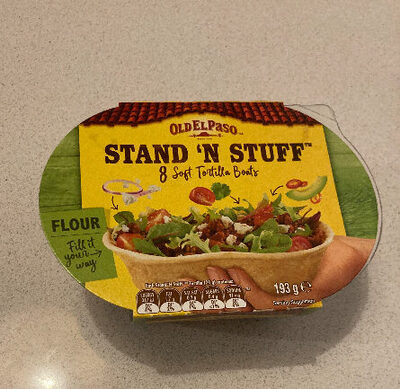 Old El Paso Whole Wheat Taco Boats 8 Count